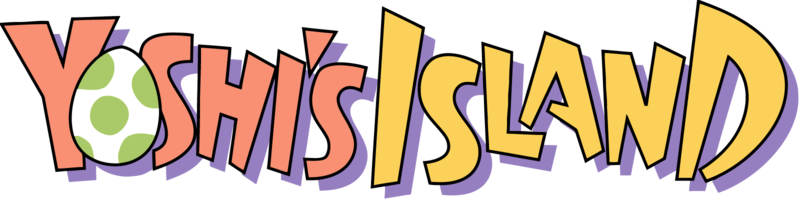 Image result for yoshi's island logo